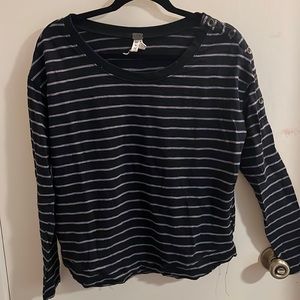 We the Free Striped Long Sleeve Tee